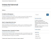 Tablet Screenshot of cristaodauniversal.com.br